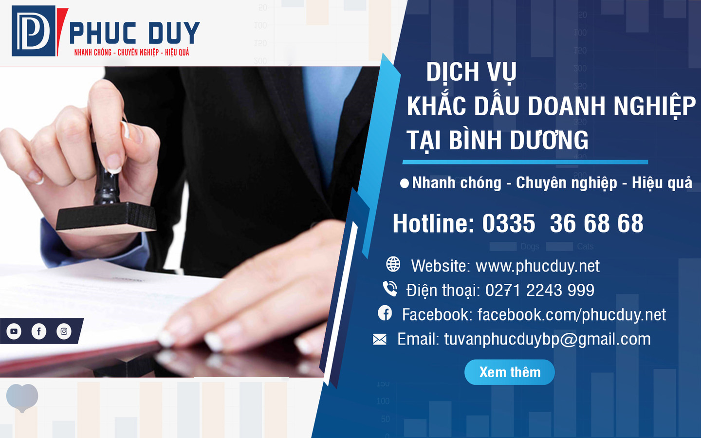 khắc dấu doanh nghiệp của PHÚC DUY