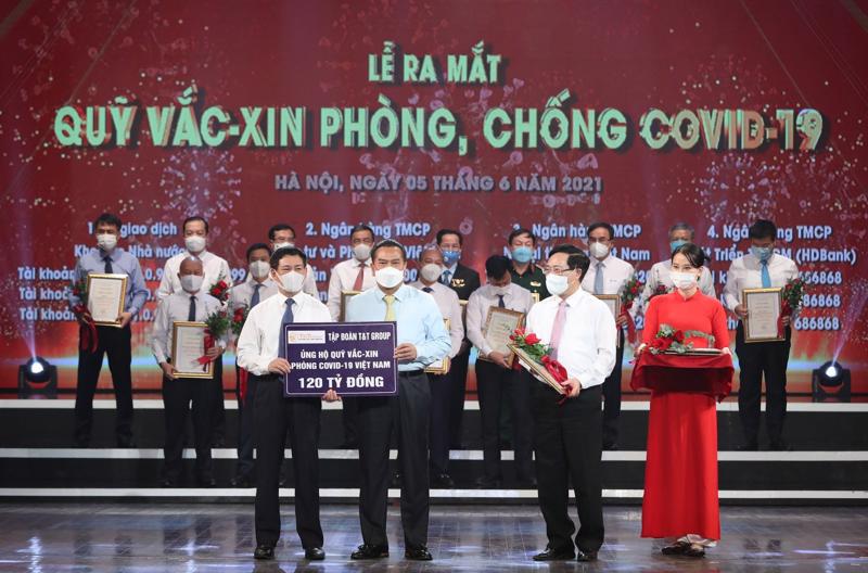 Khoản doanh nghiệp đóng góp cho quỹ vaccine được miễn thuế thu nhập