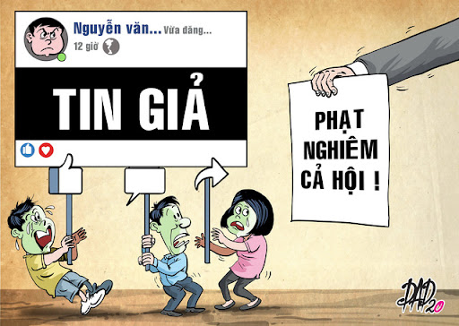 Xử lý tin giả, tin sai sự thật về Covid-19 trên mạng