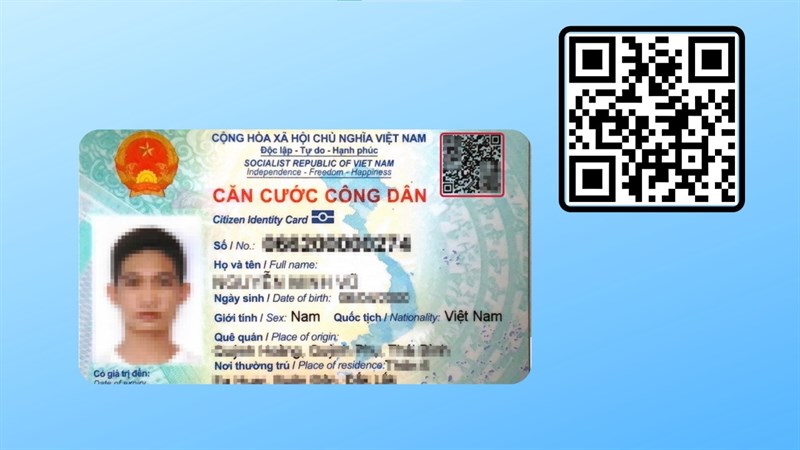 Hướng dẫn xem thông tin cá nhân từ mã QR trên thẻ CCCD gắn chíp