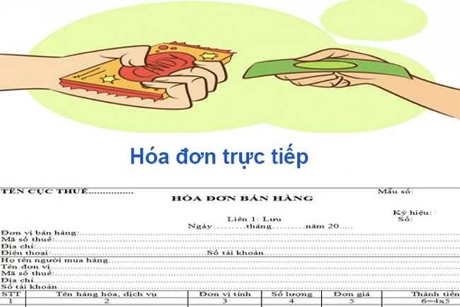 Hóa đơn trực tiếp có được khấu trừ thuế không?