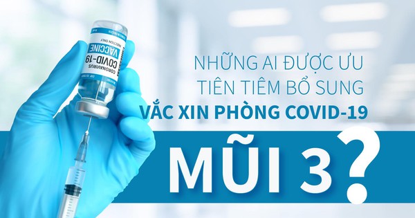 Đối Tượng được tiêm mũi 3 vắc xin COVID-19?