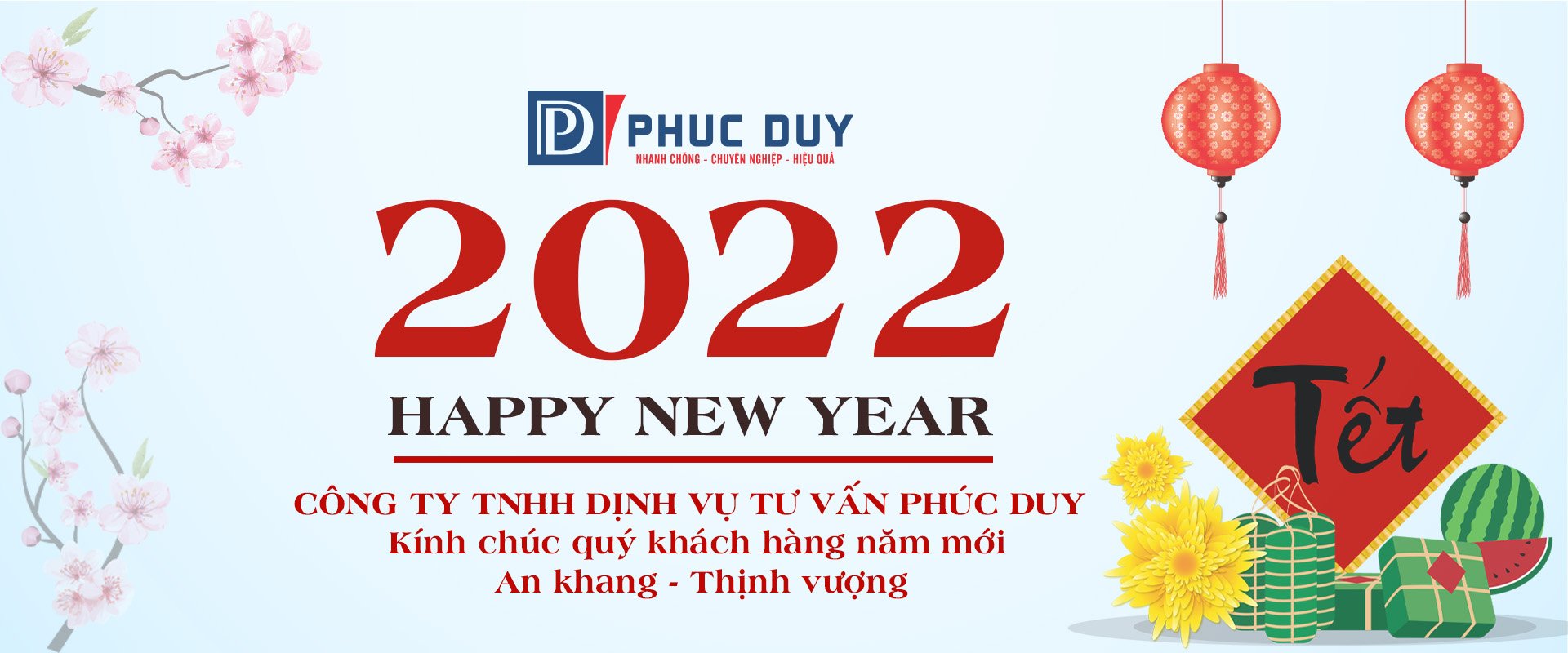 Thư chúc Tết khách hàng, đối tác năm 2022