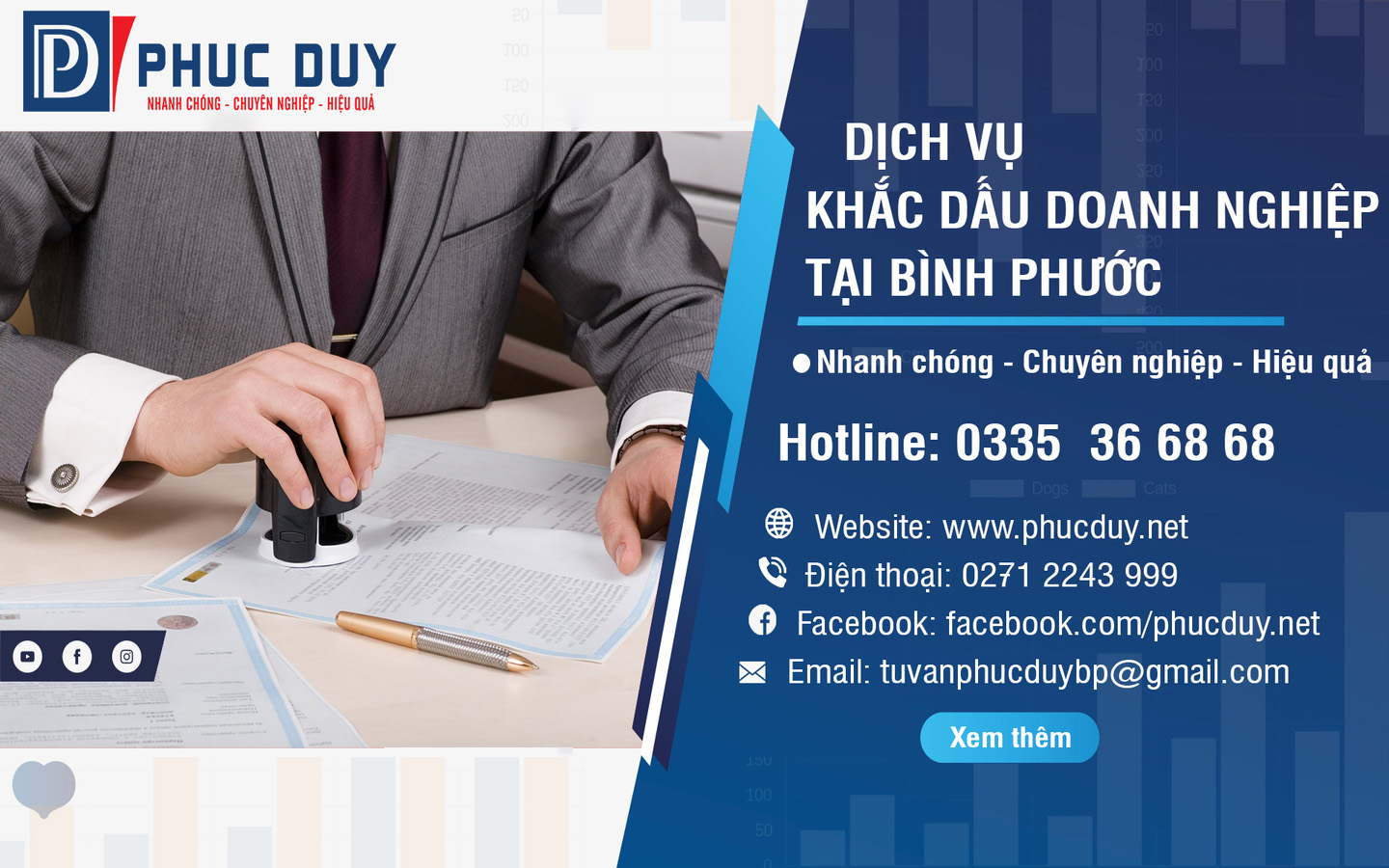 Dịch vụ khắc dấu tại Công Ty TNHH Dịch Vụ Tư Vấn PHÚC DUY