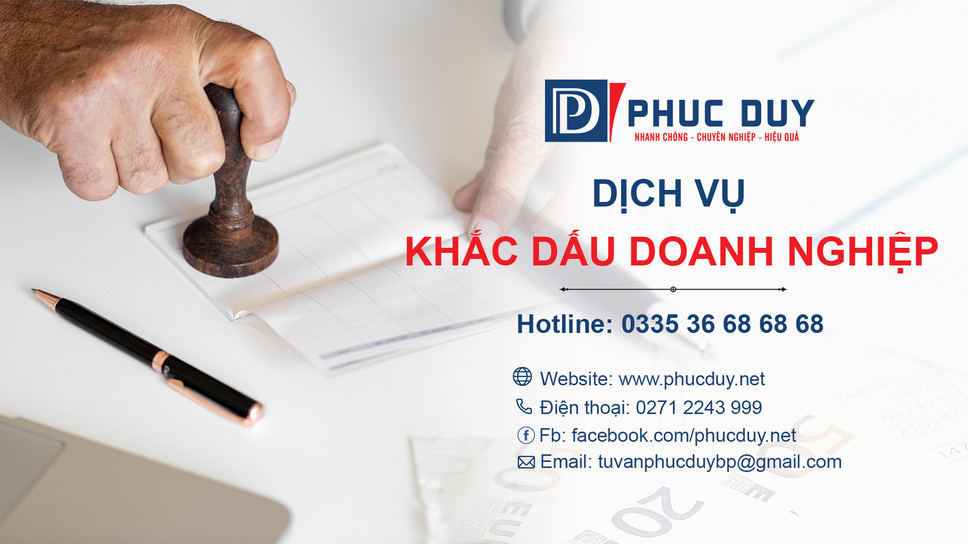 Dịch vụ khắc dấu doanh nghiệp năm 2022