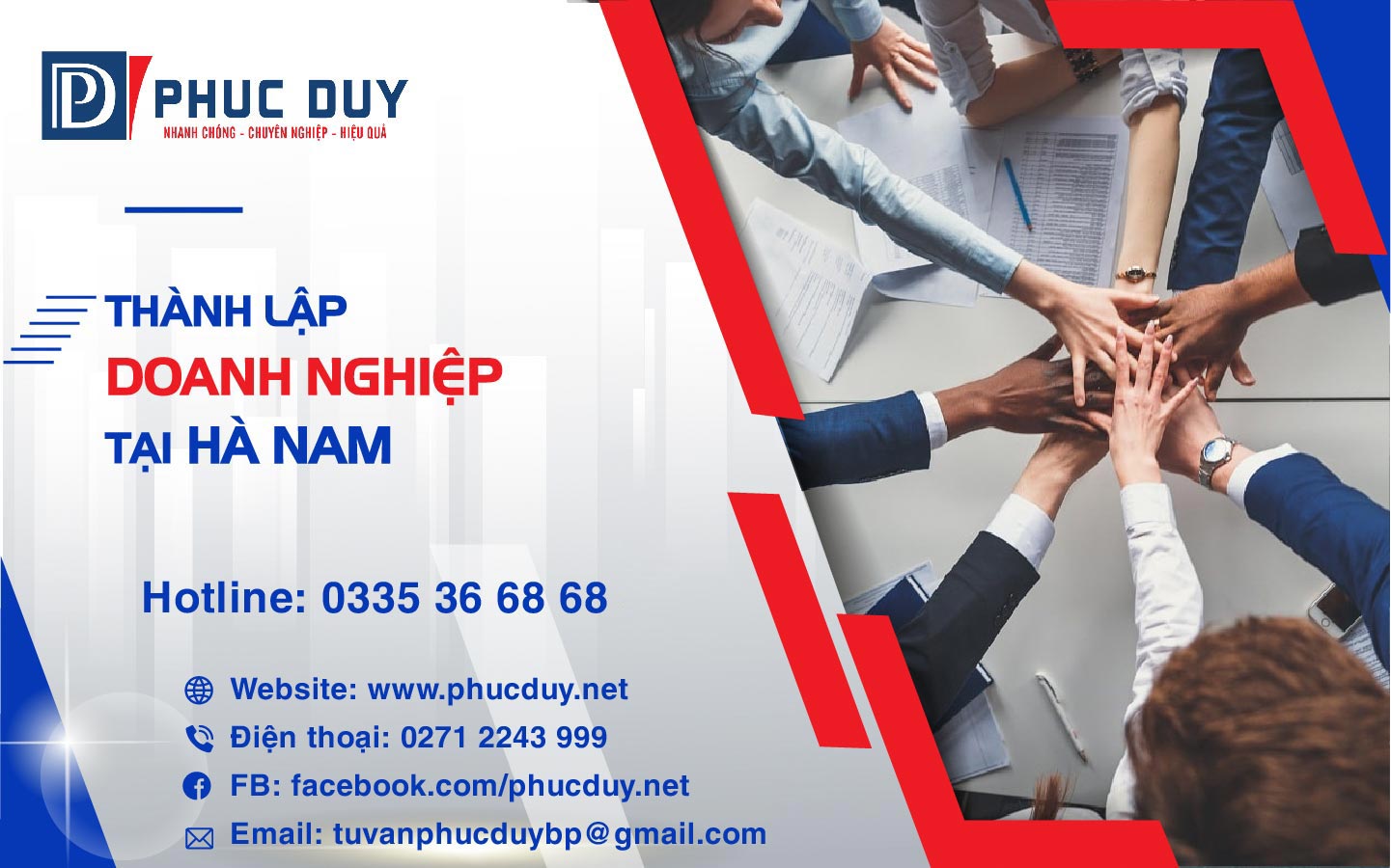 Dịch vụ thành lập doanh nghiệp mới nhất năm 2022 tại Hà Nam