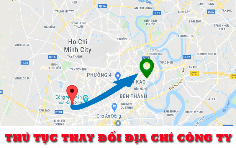 Thủ tục thay đổi địa điểm kinh doanh cùng quận trọn gói tại PHÚC DUY